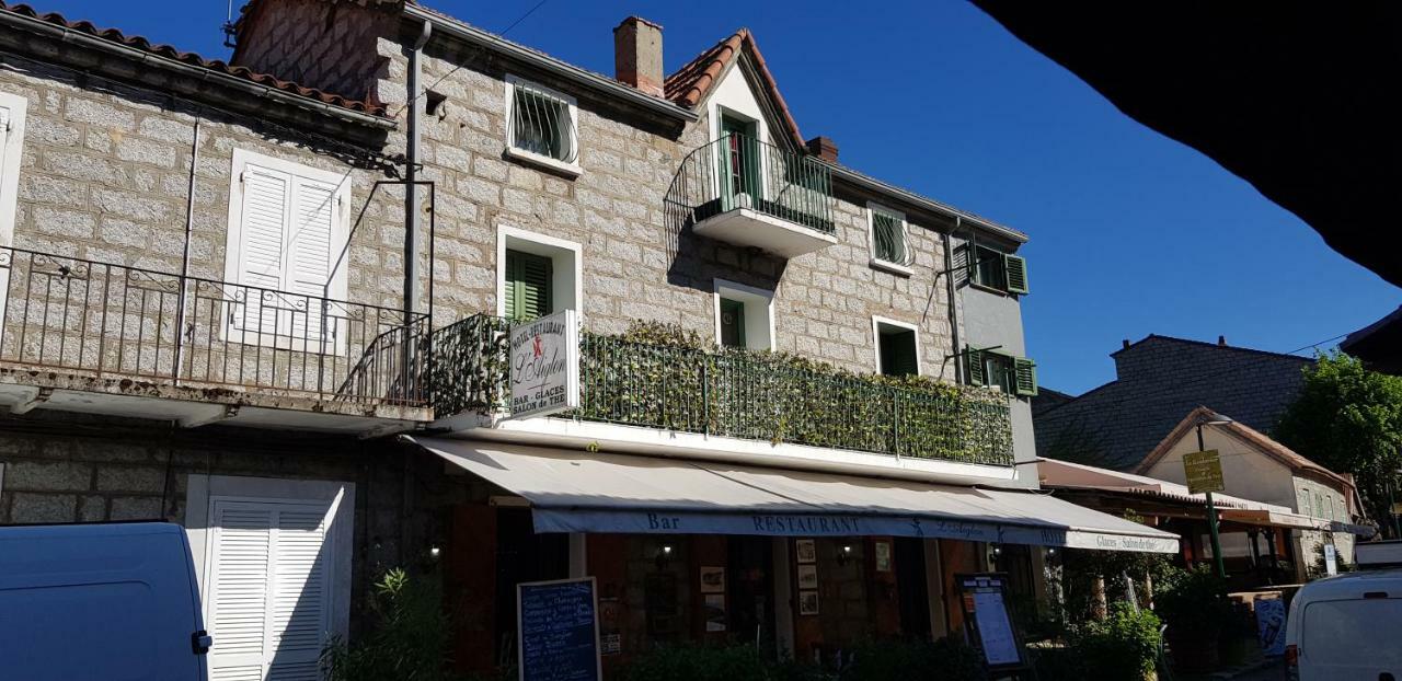 Hotel Restaurant L'Aiglon Zonza Exteriör bild